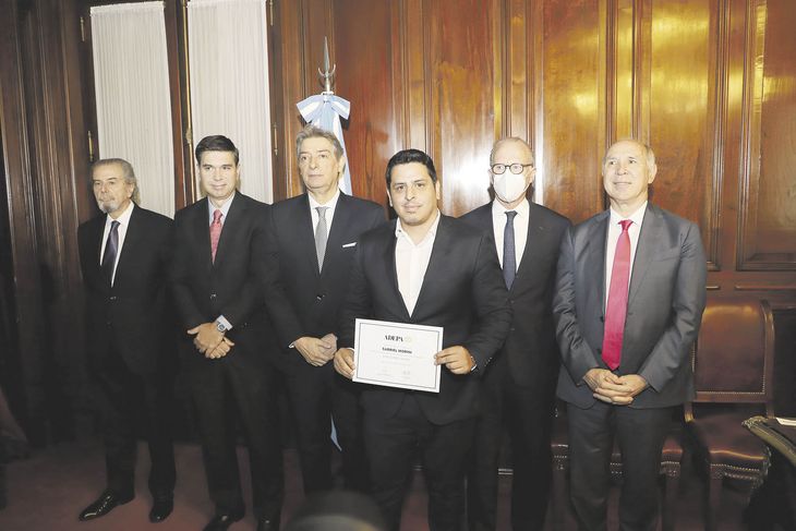 Máximo tribunal. La ceremonia de premiación se realizó en el salón presidencial del Palacio de Justicia.