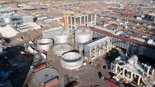 La planta UPM 2 en Paso de los Toros, departamento de Tacuarembó.