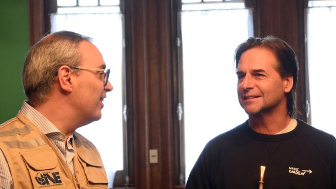 El presidente Luis Lacalle Pou fue censado en el marco de la encuesta poblacional en Uruguay.