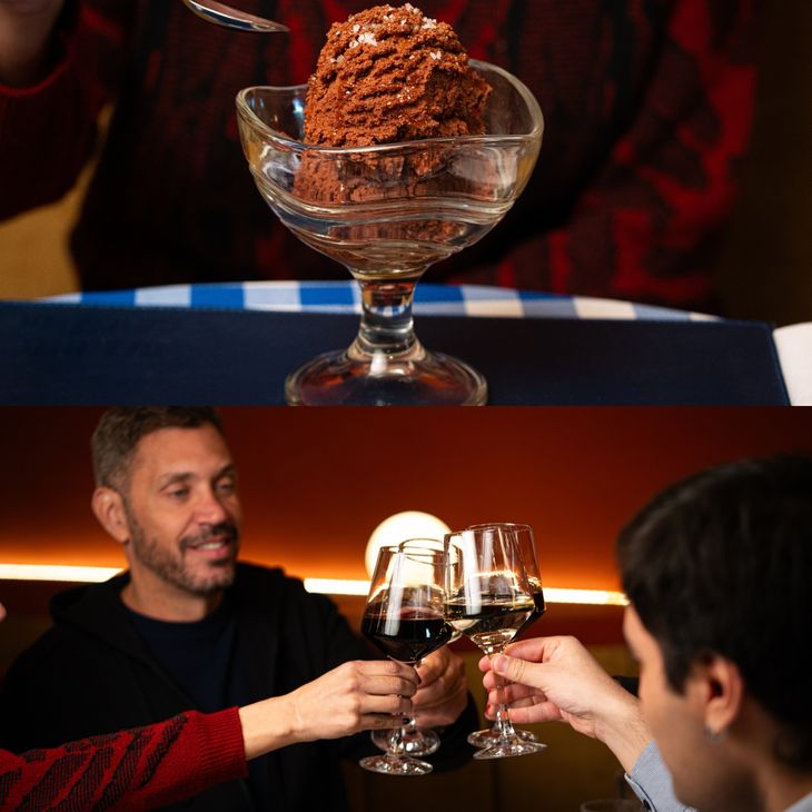 From the Cantina River: Beverage and dessert bar. 