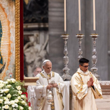 Papa León XIV dedicó su misa a la Virgen de Guadalupe, habló con Claudia Sheinbaum y prometió visitar la basílica. Papa León XIV dedicó su misa a la Virgen de Guadalupe, habló con Claudia Sheinbaum y prometió visitar la basílica.