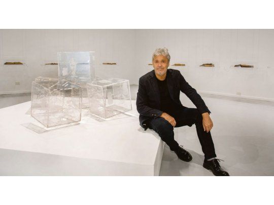 Jorge Caterbetti. El artista inauguró la muestra “Errata”, y con ella el Museo Arco en el barrio de La Boca.