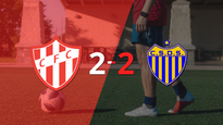 dock sud saco un punto luego de empatar a 2 goles con canuelas