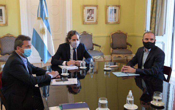 ámbito.com | Sergio Massa Santiago Cafiero Martín Guzmán