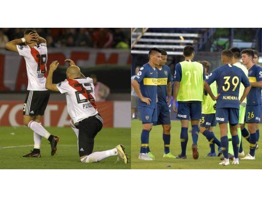 River y Boca, dos de los tres equipos que más multas le pagaron a la Conmebol en esta edición de la Copa Libertadores.