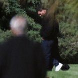 Lionel Messi despidió a Jorge Messi en Rosario acompañado por su familia.. Lionel Messi despidió a Jorge Messi en Rosario acompañado por su familia..