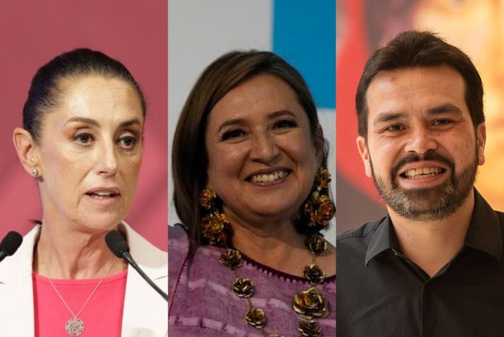 Los candidatos principales de México. Los candidatos principales de México.