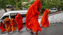 Detuvieron a 22 monjes budistas en Sri Lanka con más de 110 kilos de droga.
