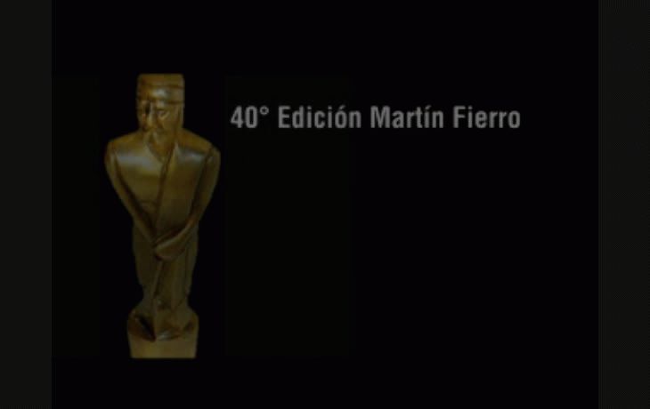 Entrega de los Martín Fierro
