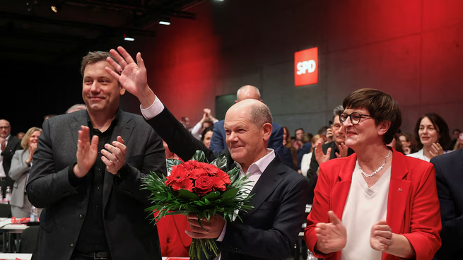 Olaf Scholz, actual canciller alemán.