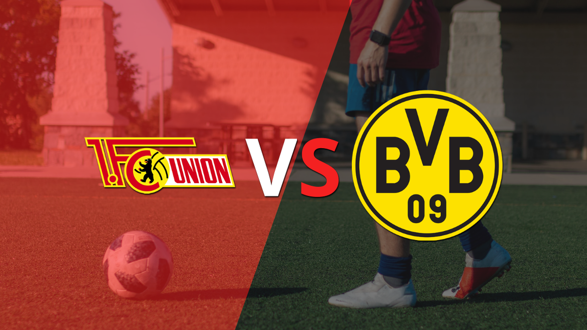 The ball is already rolling between Unión Berlin and Borussia Dortmund at the Stadion An der Alten Forsterei stadium
