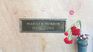 Marilyn Monroe's modest grave, always with lipstick marks. Marilyn Monroe's modest grave, always with lipstick marks.