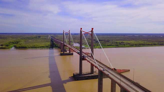 Vialidad Nacional confirmó que se liberó el tránsito en el puente Zárate-Brazo Largo.