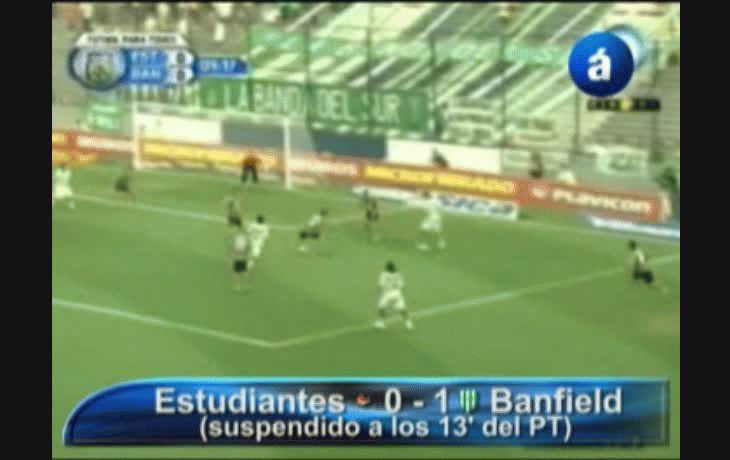 Se suspendió Estudiantes-Banfield