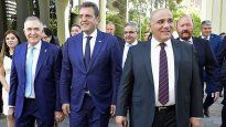 El candidato de Up junto a la Liga de Gobernadores del Norte Grande.
