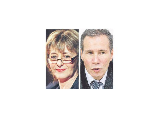 Alejandra Gils Carbó y Alberto Nisman