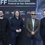 Darín estuvo acompañado por Hernán Goldfrid, director; Emanuel Diez, guionista; y Federico Posternak, productor del filme.