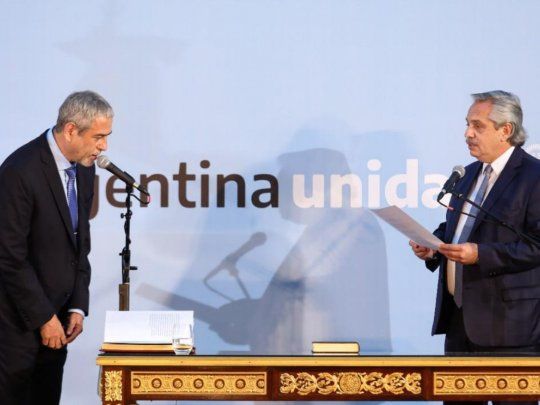 Jura de Ferraresi en la Casa Rosada&nbsp;
