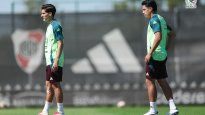 La Selección Mexicana se entrena en el Estadio Monumental, donde el martes 21 de enero enfrentará a River Plate.