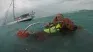 A man and his dog were rescued as Hurricane Helene hit. A man and his dog were rescued as Hurricane Helene hit.