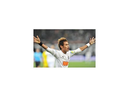 Neymar, figura del Santos.