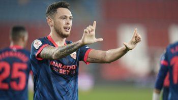 En el debut de Papu Gómez, Lucas Ocampos fue el héroe para Sevilla.