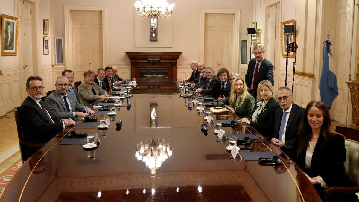 Kristalina Georgieva se entrevistó con Javier Milei en Casa Rosada y ahora participó de la reunión de Gabinete ampliado