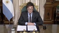 El presdiente dio su mensaje por cadena nacional.&nbsp;