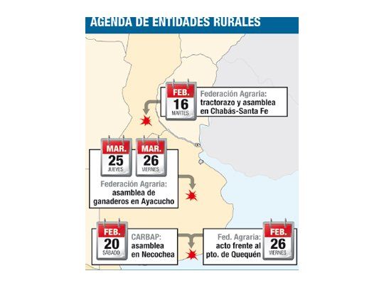 Campo vuelve a las rutas (pero ahora promete no cortarlas)