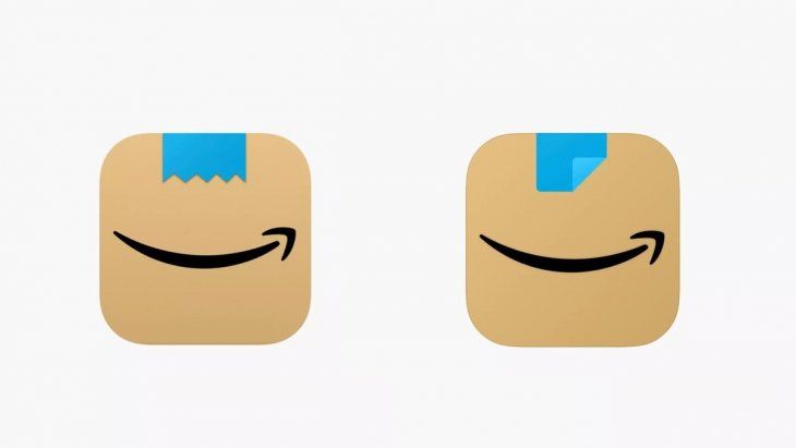 Amazon cambió su logo porque decían que se parecía a Hitler