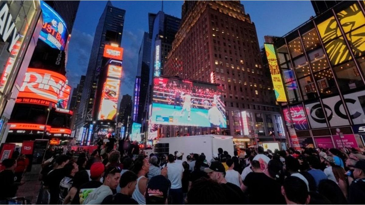 A teenager shot in Time Square and left at least three injured