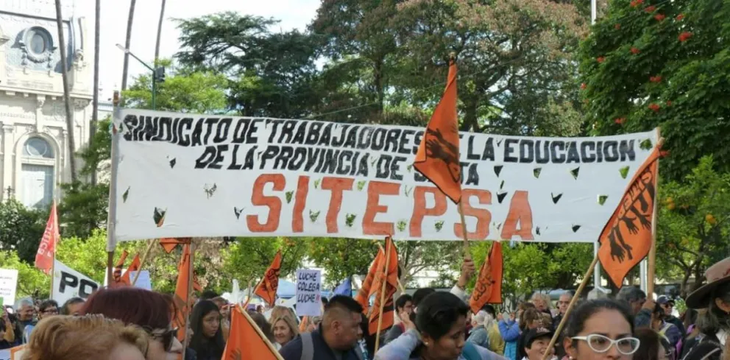 El SITEPSA, gremio docente de Salta, realizará un plan de protesta esta semana para pedir una suba salarial.