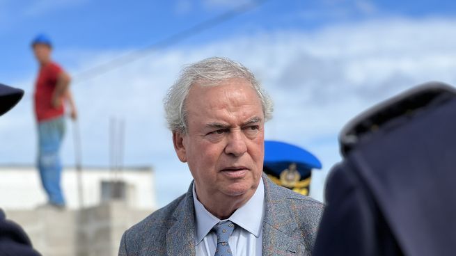 El ministro del Interior, Luis Alberto Heber.
