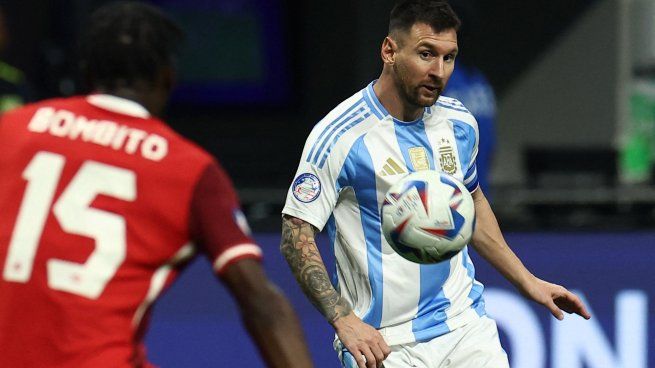 Con Messi al mando de la batuta, la Selección Argentina empata con Canadá en la presentación en la Copa América.