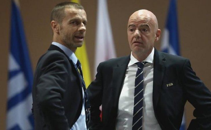 Los presidentes de UEFA y FIFA, Aleksander Ceferin y Gianni Infantino, respectivamente, se manifestaron en contra de la rebelión de algunos clubes.