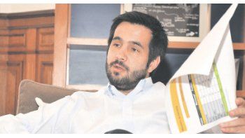 Debut. Martín Mura, el ministro de Hacienda de Horacio Rodríguez Larreta, que asumió en diciembre pasado. Envió a la Legislatura el proyecto de ampliación presupuestaria.