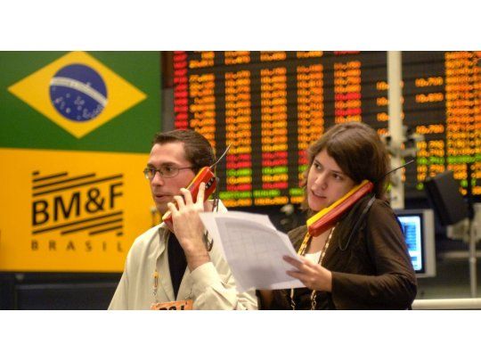 El Bovespa cayó un 1,3% y el real se vendió a 3,13