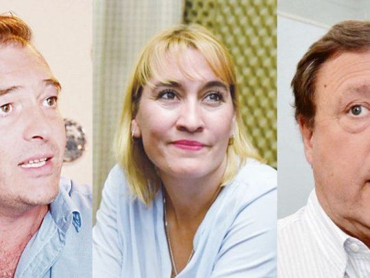 Martín Soria,&nbsp;Lorena Matzen y&nbsp;Alberto Weretilneck