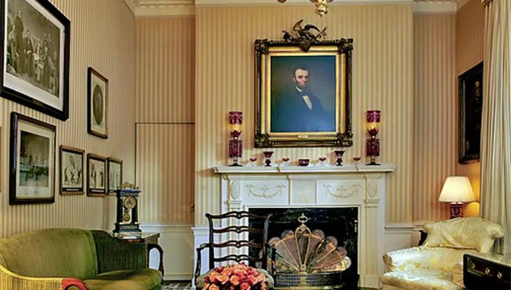 The room dedicated to Harry Truman in Blair House, since it was his home for four years.