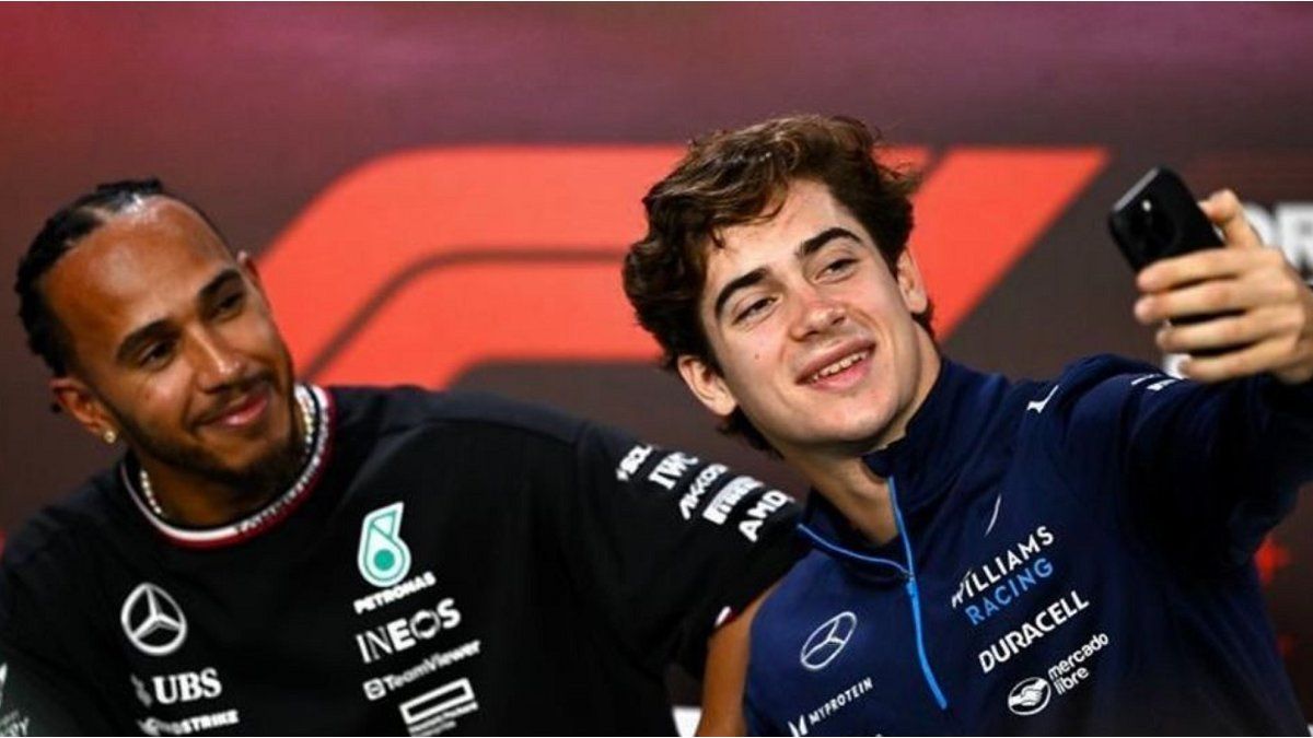 Colapinto gave details of the plane trip he had with Lewis Hamilton: “The best of my life”