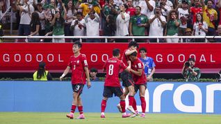 Con el triunfo, en un partido disputado en el estadio Chivas, en México, el equipo que capitanea el delantero Heung-Min Son quedó en el segundo lugar del grupo A. Con el triunfo, en un partido disputado en el estadio Chivas, en México, el equipo que capitanea el delantero Heung-Min Son quedó en el segundo lugar del grupo A.