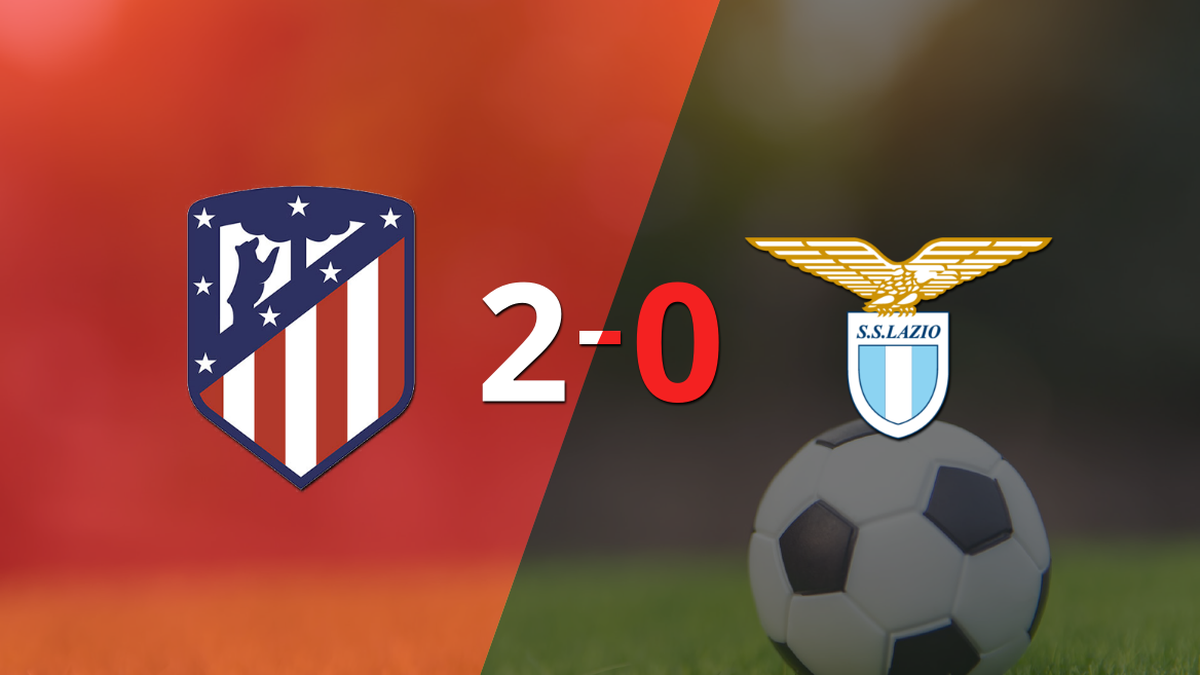 Victory at Atlético de Madrid’s home against Lazio by 2-0