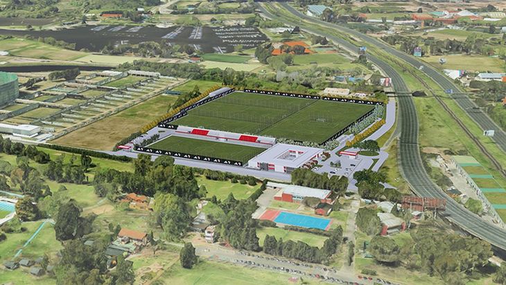 The Cantilo de River property that is under development. The Cantilo de River property that is under development.