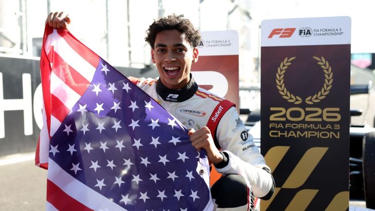 Ugo Ugochukwu, el campeón de Campos Racing en 2026. Ugo Ugochukwu, el campeón de Campos Racing en 2026.