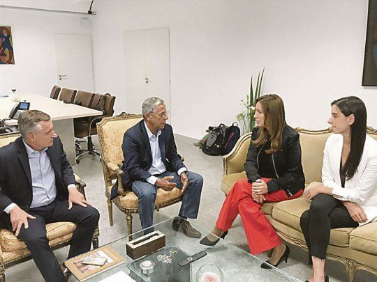 apoyo. Vidal se sumó a la táctica nacional de apuntar candidatos.