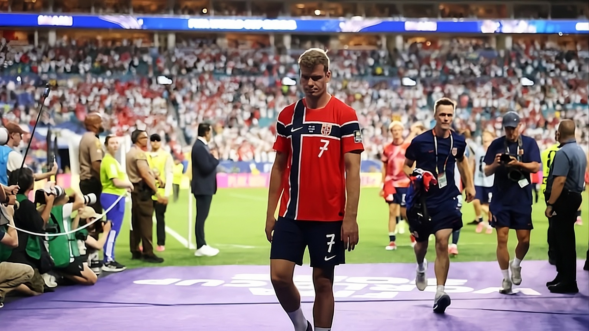 Alexander Sorloth recibió amenazas severas e insultos tras la eliminación de Noruega
