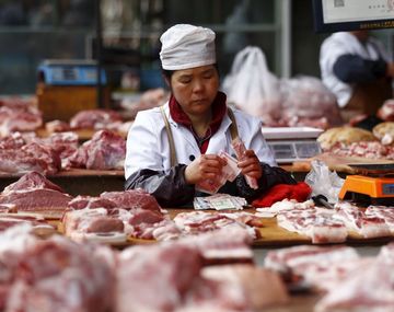 China fue el mayor comprador de carne vacuna uruguaya con la compra del 58% del producto exportado, seguido por la Unión Europea y Estados Unidos.