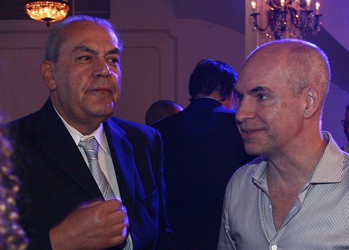 Ignacio Zuleta junto a Horacio Rodríguez Larreta
