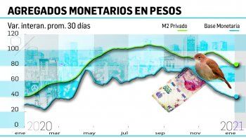 bcra: intereses de leliq y pases ya son factores de gran emision