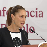 Claudia Sheinbaum en la Mañanera del Pueblo. Claudia Sheinbaum en la Mañanera del Pueblo.
